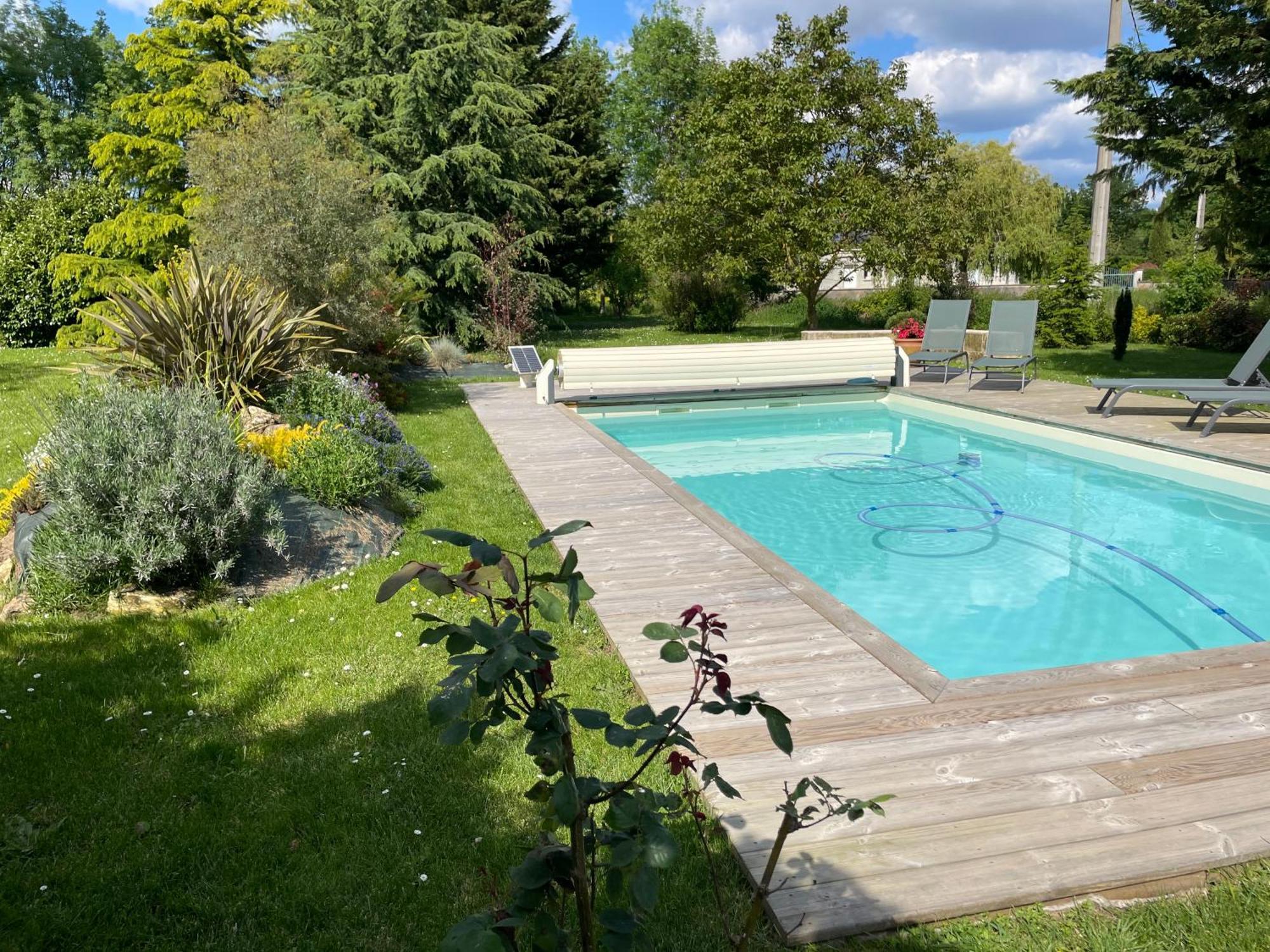 Chambres D Hotes Avec Piscine Et Spa La Foliere Saumur Villebernier Eksteriør bilde