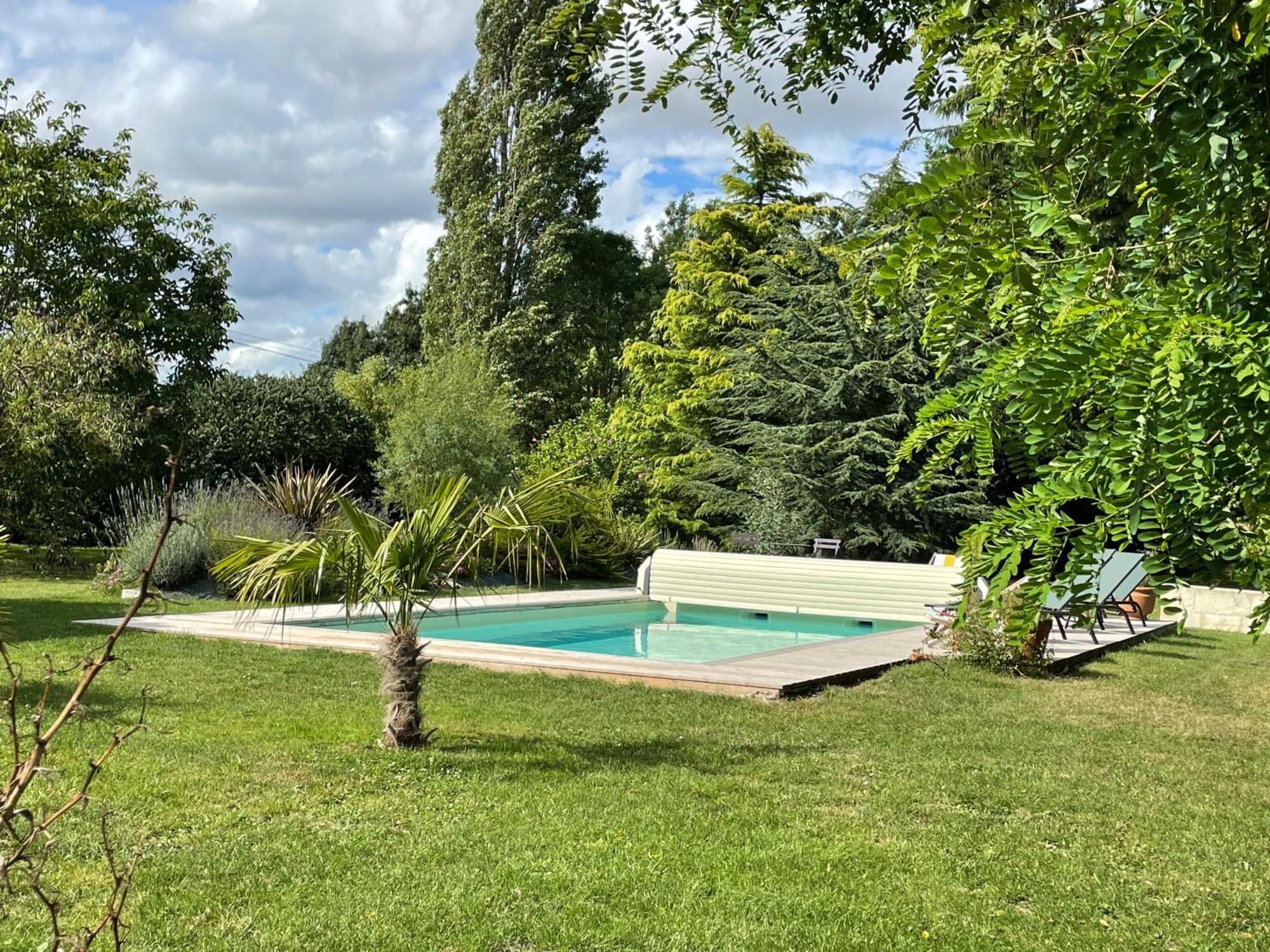 Chambres D Hotes Avec Piscine Et Spa La Foliere Saumur Villebernier Eksteriør bilde